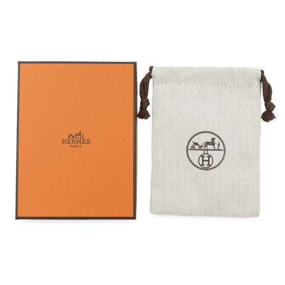 HERMES Pendant "Mini Maillon" Size PM Metal Black - Picture 7 of 9